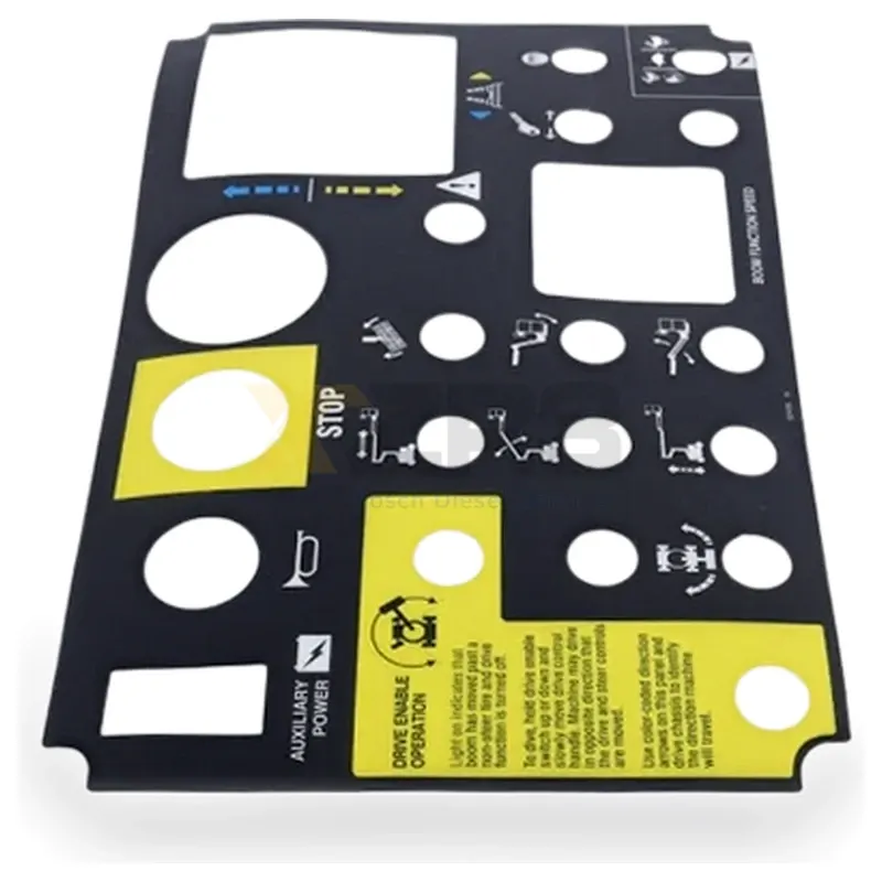 Genie 52436GT Platform Control Panel Decal - Image 1