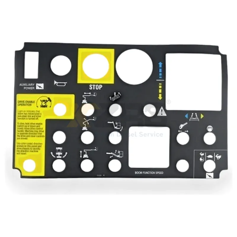 Genie 52436GT Platform Control Panel Decal - Image 2
