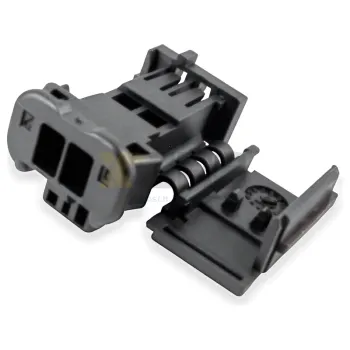 Conector automotivo Molex 98817-1021 NSCC série, carcaça feminina 2 vias, preto, 1,50 mm de terminal, 3,33 mm de espaçamento