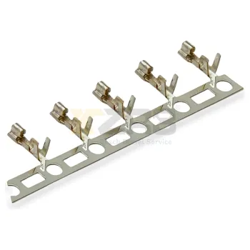 JST SPH-002T-P0.5L PH Series Terminal de Soldadura de Baixa Força de Insersão 2.0mm de Espaçamento Níquelado de Bronze de Fosfato 24-28AWG