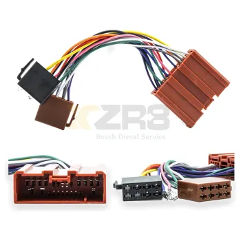 Mazda 1987-2001 ISO Radio Adapter Harness 12-116