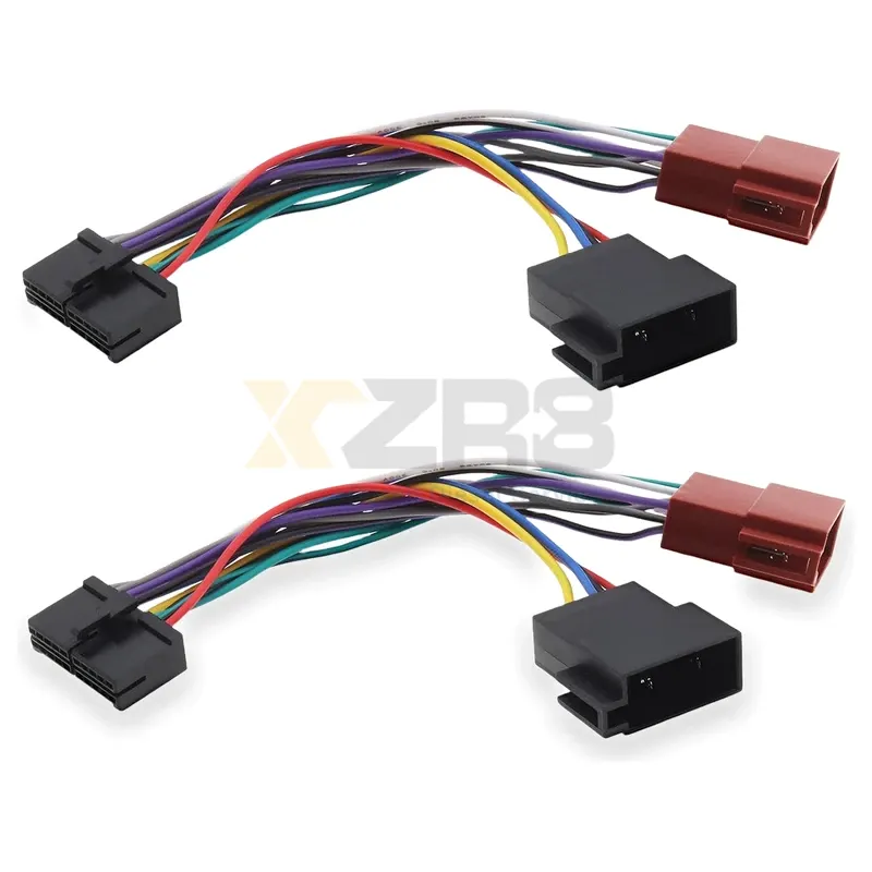 12-109 Adaptador de rádio ISO com conector de chicote elétrico para Ford, Jaguar, Lincoln, Mercury - Thumbnail 1