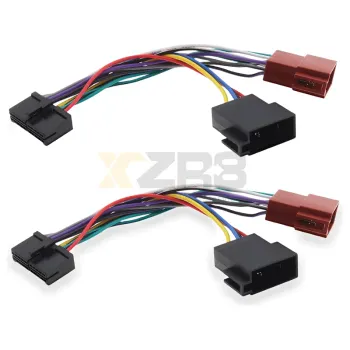 12-109 ISO Radio Adapter Wiring Harness Connector Plug for Ford, Jaguar, Lincoln, Mercury