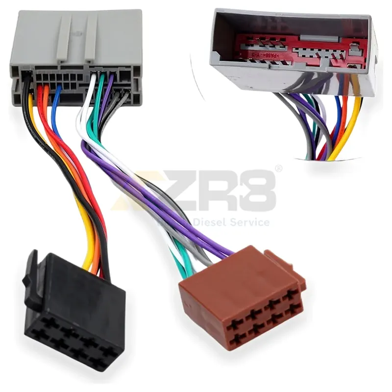 12-109 Adaptador de rádio ISO com conector de chicote elétrico para Ford, Jaguar, Lincoln, Mercury - Image 2