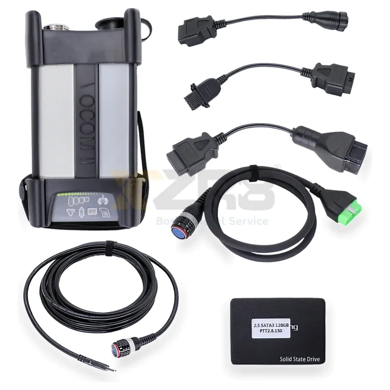 Kit de scanner de diagnostic pour camion lourd Vocom 88890300 avec ordinateur portable Panasonic CF30 - Thumbnail 2