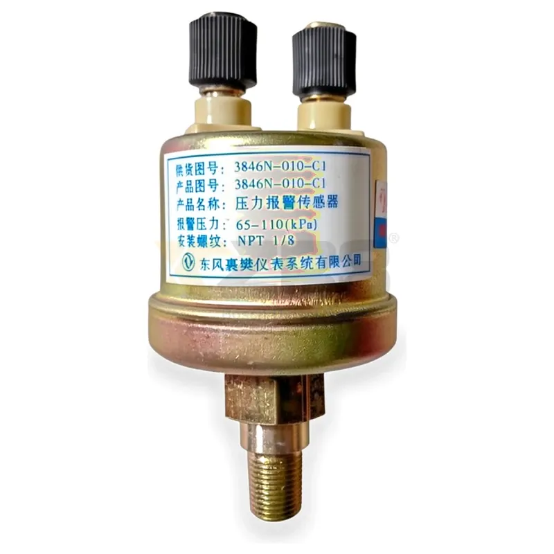 HANSHENG 3846N-010 Oil Pressure Sensor Oil Pressure Switch Compatible with Dongfeng Cummins EQ153 6BT 5.9 Engine Original Replacement - Thumbnail 6