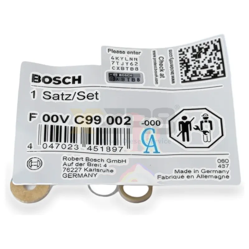 Bosch F00VC99002 Common Rail Injector Repair Kit - Thumbnail 3
