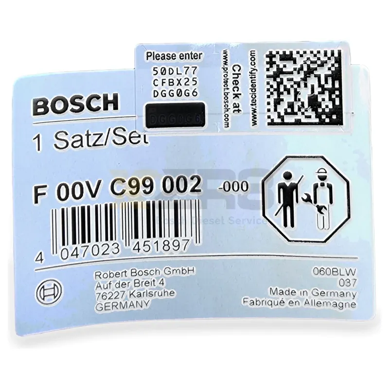 Bosch F00VC99002 Common Rail Injector Repair Kit - Image 5