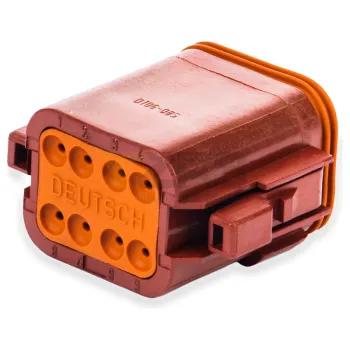 TE Connectivity Delevco DT06-08SA Conector - Carcasa de Conector de 8 Pines Gris