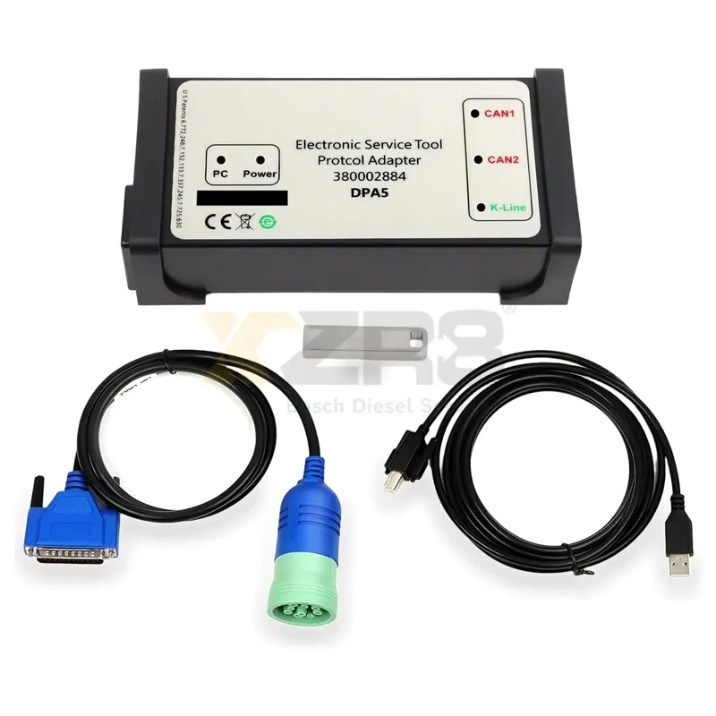 مجموعة جهاز فحص تشخيصية للشاحنات الثقيلة DPA5 محول بروتوكول Dearborn 5 - Image 3