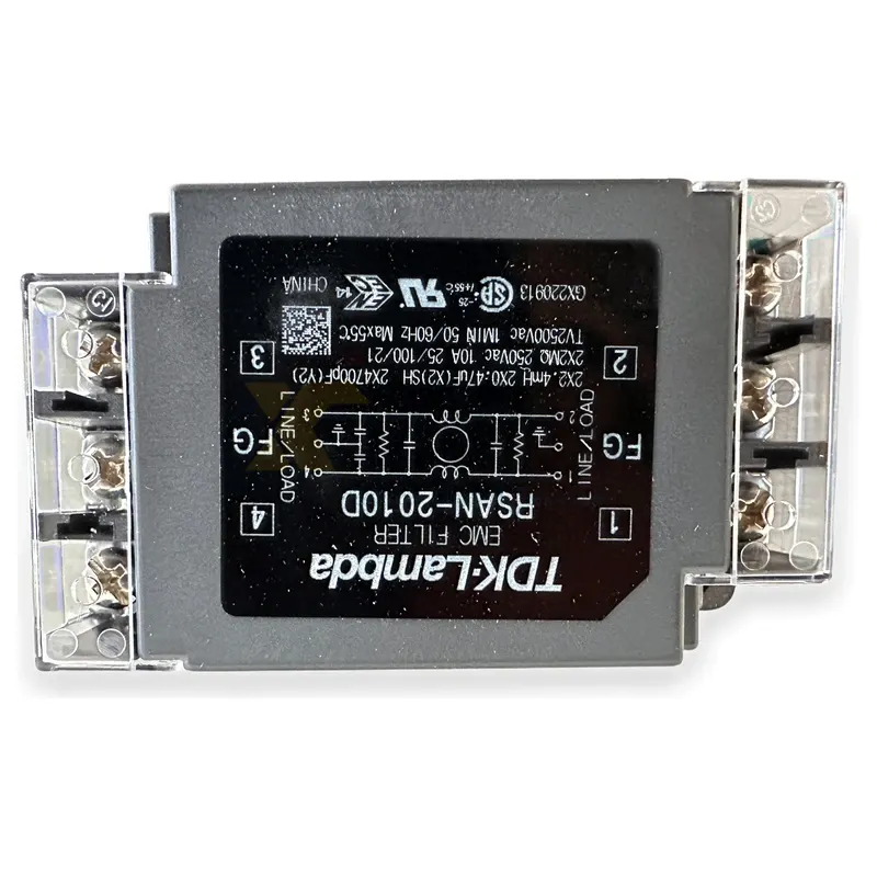 TDK-Lambda RSAN-2010D Power Line Filter 10A 250V DIN Rail Mount - Thumbnail 6