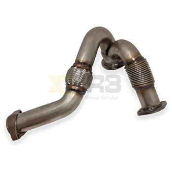 Pièces de moteur Yuchai F30SA-1008203A Tuyau d'échappement turboalimentateur d'origine