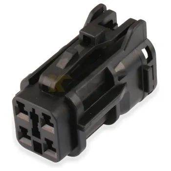 KET MG610331-5 Fábrica Original Coreana 4-Pin SWP Série Conector de Carcaça à Prova de Água Cinza/Negra Material PA6Compatível com Peugeot Citroën
