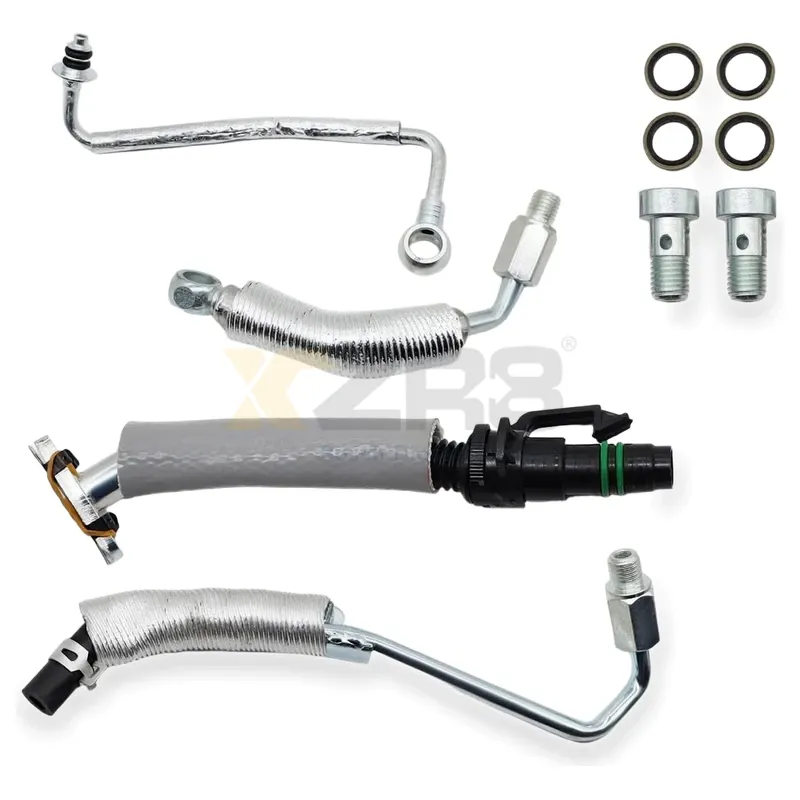Yuchai Engine Turbocharger Return Oil Pipe Welding Part J8000-1118340A - Image 2