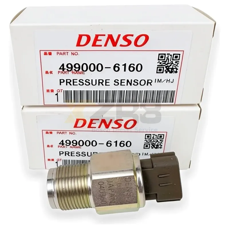 مستشعر ضغط وقود الشريط المشترك Denso 499000-6160 لل محركات إيزوز 4HK1 6HK1 وآلات الحفر الكوماتسو - Thumbnail 2