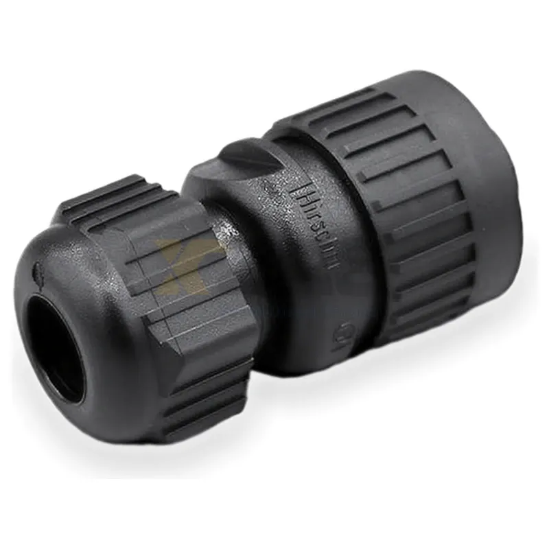 Hirschmann 934125100 CA 3 LD Round Connector Vertical Cable Socket 4 Core IP67 - Thumbnail 1