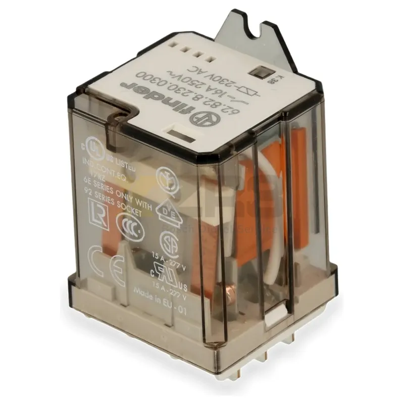 FINDER 62.82.8.230.0300 Electromagnetic Power Relay DPST-NO 16A 230VAC - Thumbnail 3