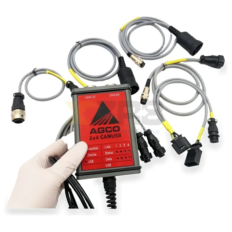 مجموعة وصلات CANUSB 2x4 لآلة التشخيص الإلكترونية EDT AGCO 930203400 - Image 1