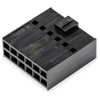 Molex Molex 90142-0012 C-Grid III Conector de Carcaça 12P 2.54mm Espaçamento Fêmea