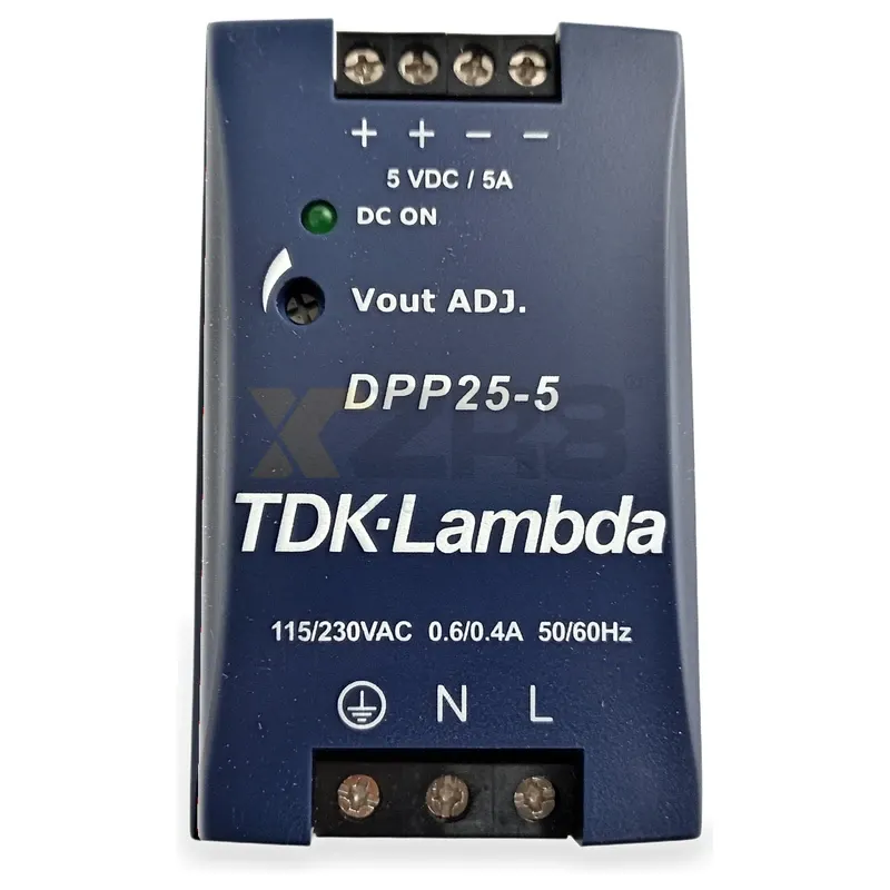 TDK-Lambda DPP25-5 AC/DC DIN Rail Power Supply 25W 5V 5A - Thumbnail 3