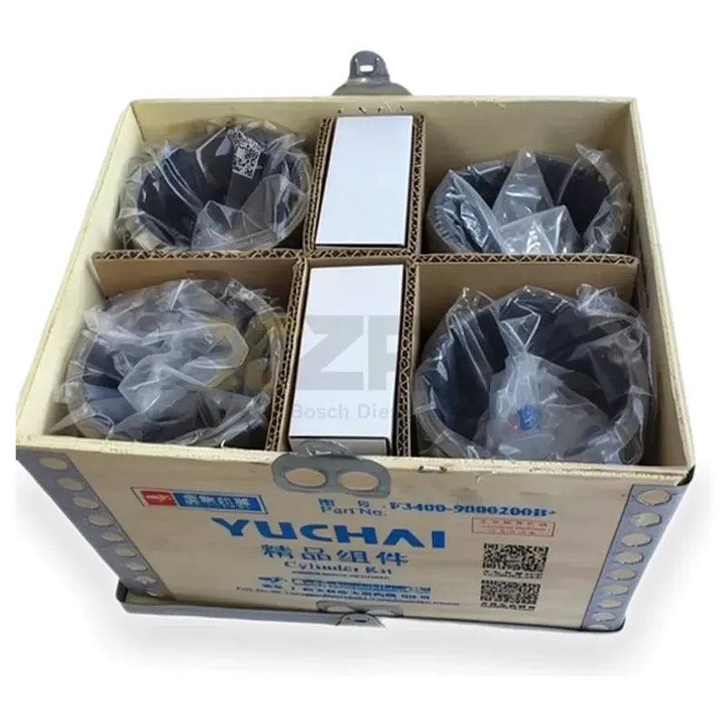 Yuchai Engine Piston Cylinder Set Component F3400-9000200B for YC4F/YC4E/YC6108G - Thumbnail 1