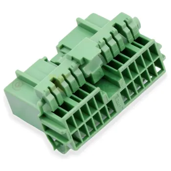 JAE Electronics IL-AG5-22S-D3C1 22 connecteurs de connecteur automobile prise enceinte carrosserie 2.5mm espacement rangée double verte