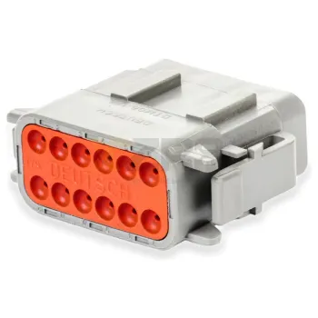 Deutsch DTM06-12SA Bouchon de Connecteur - Série DTM 12 Pin