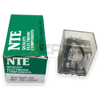 Relé Universal NTE Electronics R47-5A15-120 SPDT 15A 120VAC