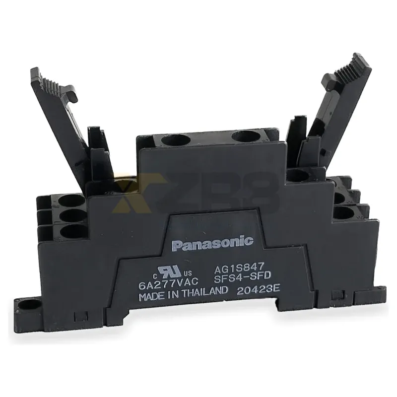 Panasonic PANASONIC SFS4-SFD Relay Socket DIN Rail 10 Pin Screw Terminal Original Import - Image 2