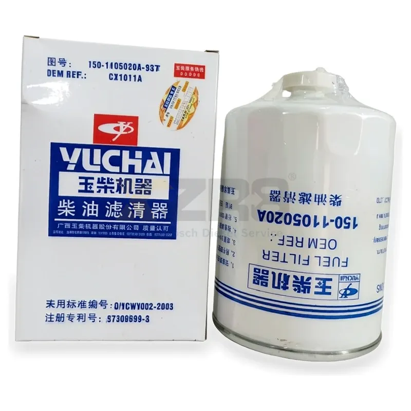 Yuchai 150-1105020A Diesel Filter - Compatible with YC6112 Engine - Thumbnail 1