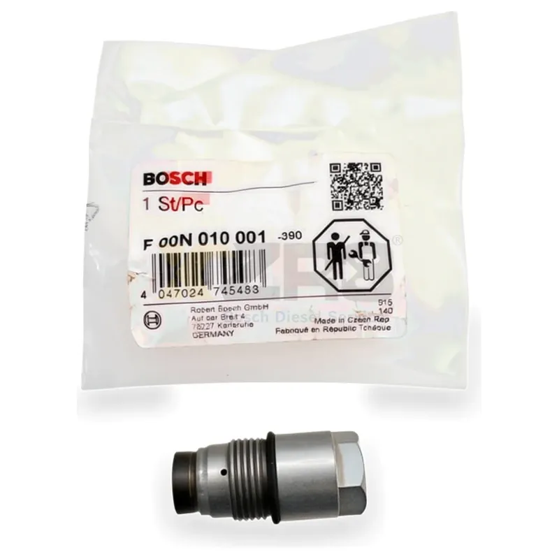 Bosch F00N010001 Валивка ограничения давления общерельсовой системы (вентиль разгрузки) - Thumbnail 2