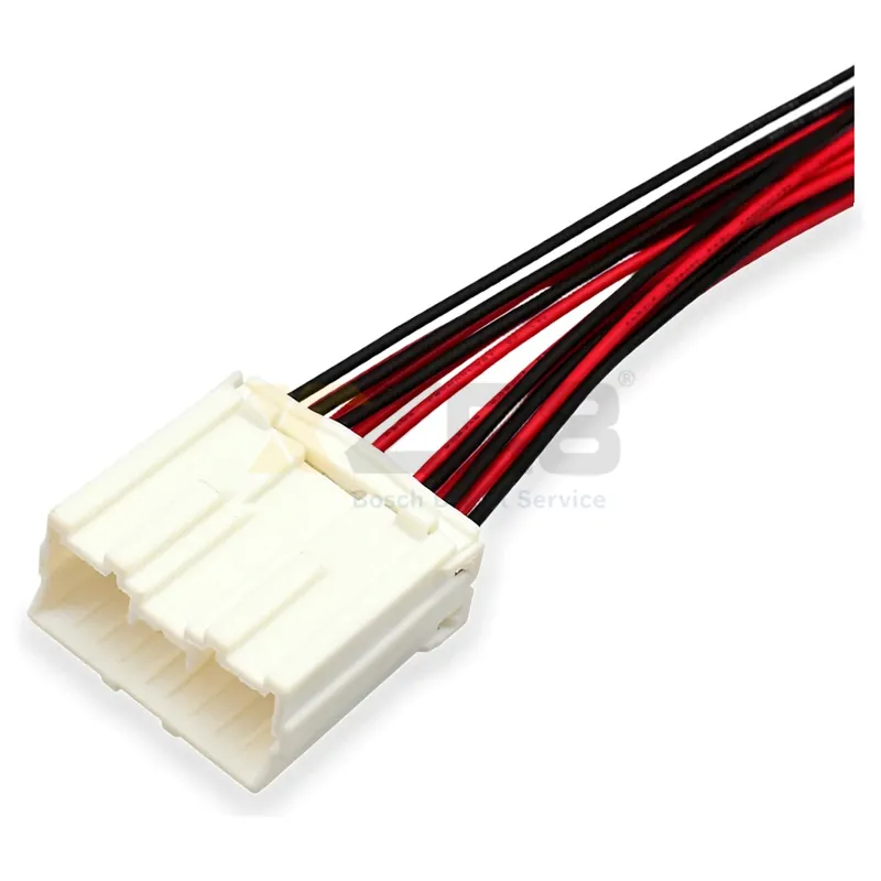 KET MG651056 White 10-Pin Female Connector 090II Series 7283-1100 - Image 2