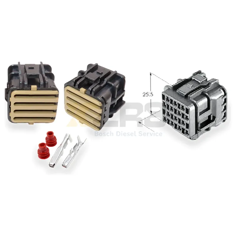 KET MG640352-5 SWP Series 14-Pin Male Connector Shell for Car - Thumbnail 1