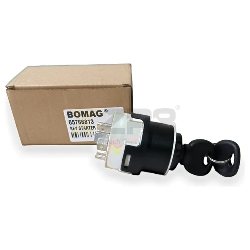 Bomag 05766813 Glow Plug Starter Switch Assembly - Thumbnail 2