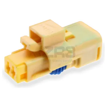 Delphi (Aptiv) 211PL022S4049 Conector Automotriz de Casquillo 2 Vías Amarillo Terminal de 1.5mm SICMA Series
