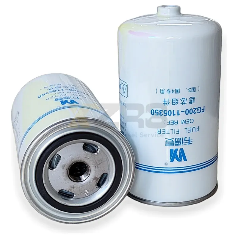Yuchai D2000-1105350 Fuel Filter (with Drain Valve) - Image 1