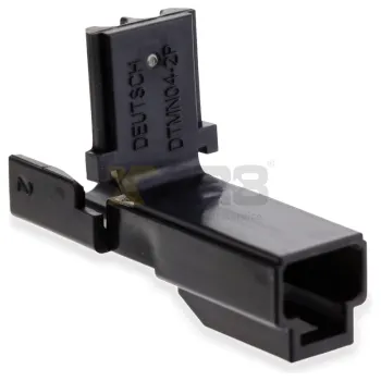 Deutz Deutsch DTMN04-2P 2 pin socket connector Non-sealed type DTM series Black