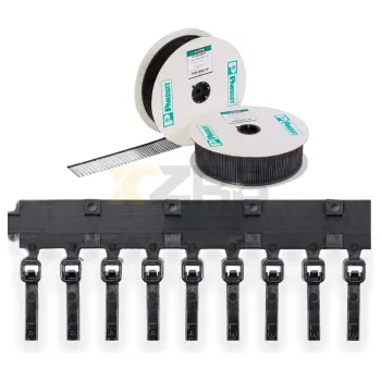Panduit PLT1M-M Correa de amarre estándar de bloqueo 3.9 pulgadas 18 lbs Nylon 6.6 Natural 1000/unidad