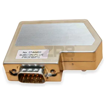 Phoenix Contact Phoenix 2744403 SUBCON-PLUS-PROFIB/PG Conector de barramento PROFIBUS D-SUB 9 pinos macho com porta de programação e conexão de fio de gatilho