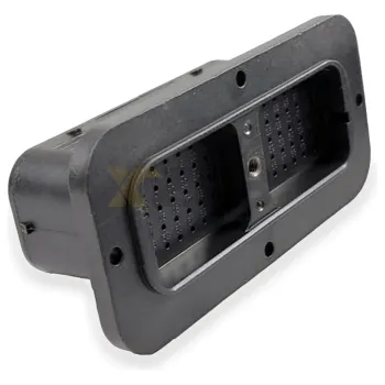 Conector rectangular de 70 pines macho de la serie DRC12-70PA DEUTSCH - Montaje de brida