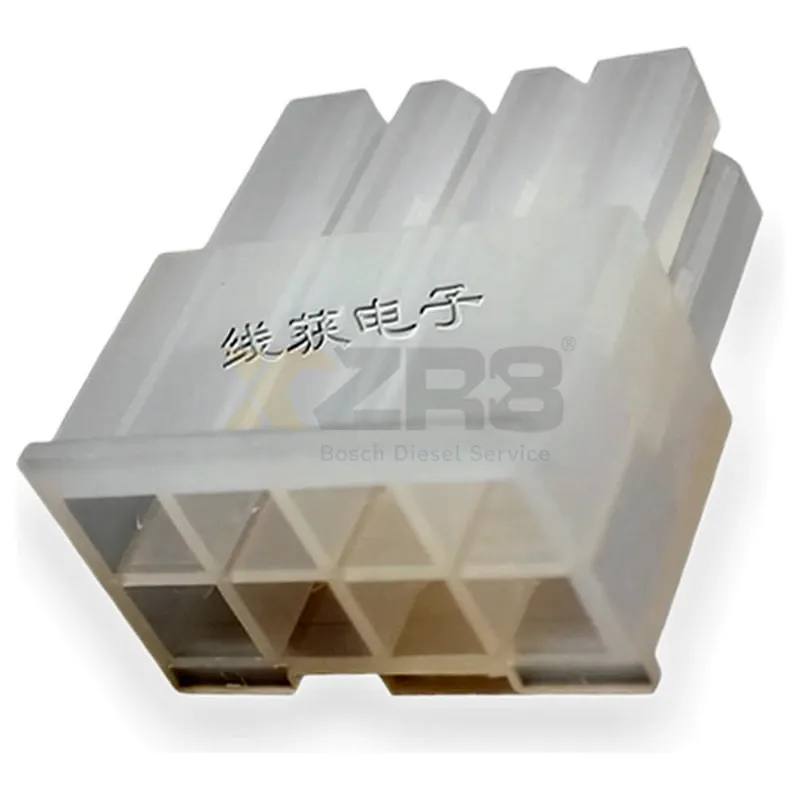 Molex 39-01-2080 Mini-Fit Jr. Socket Housing 8-way Double Row 4.2mm Pitch Original Genuine - Thumbnail 2