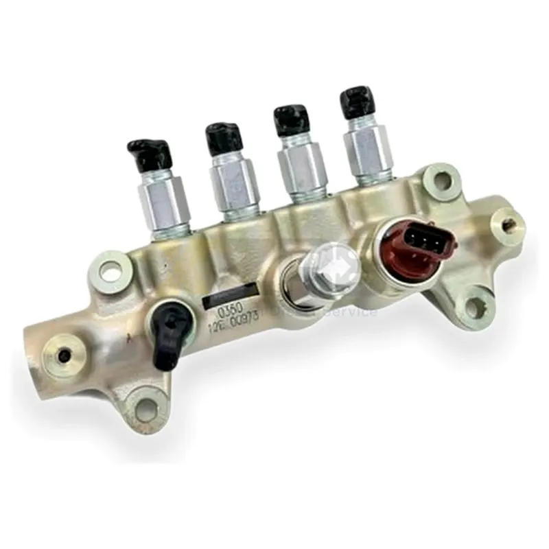 Denso 8-97306063-0 Tubo de bico comum de alta pressão 095440-0350Compatível com o motor Isuzu 4HK1 Escavadeira Hitachi - Thumbnail 2
