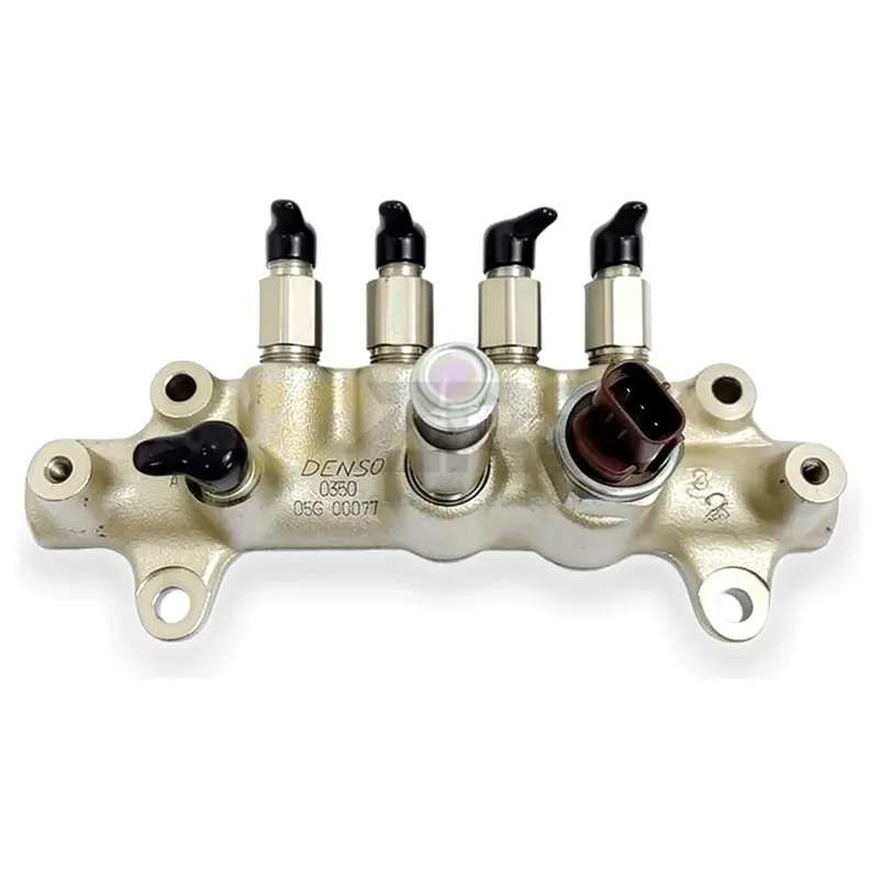 Denso 8-97306063-0 Tubo de bico comum de alta pressão 095440-0350Compatível com o motor Isuzu 4HK1 Escavadeira Hitachi - Thumbnail 4