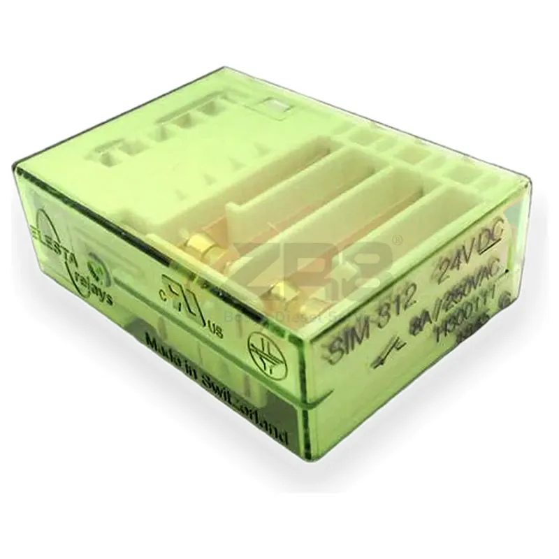 ELESTA SIM312 24VDC Safety Relay Compact 4 Pole Directed Contact 8A/250VAC - Image 1