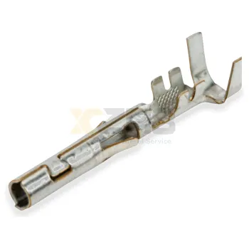 德尔福(Aptiv)12124580 Weather-Pack 密封母头端子 镀锡 2.6mm 1.0-2.0mm²