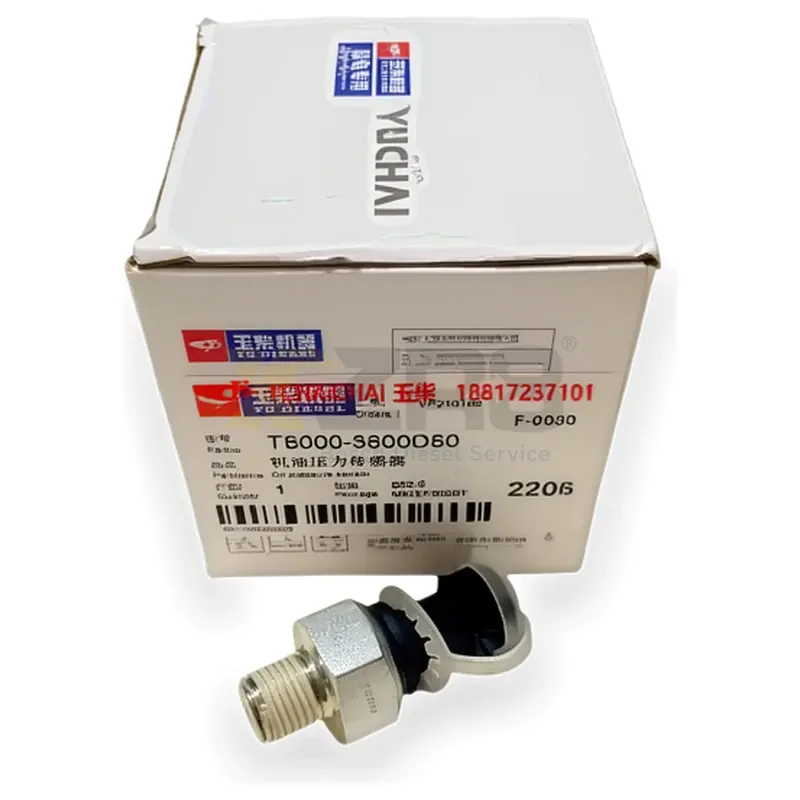 Yuchai Engine Parts - Oil Pressure Sensor C3000-3800D80-006 - Image 2