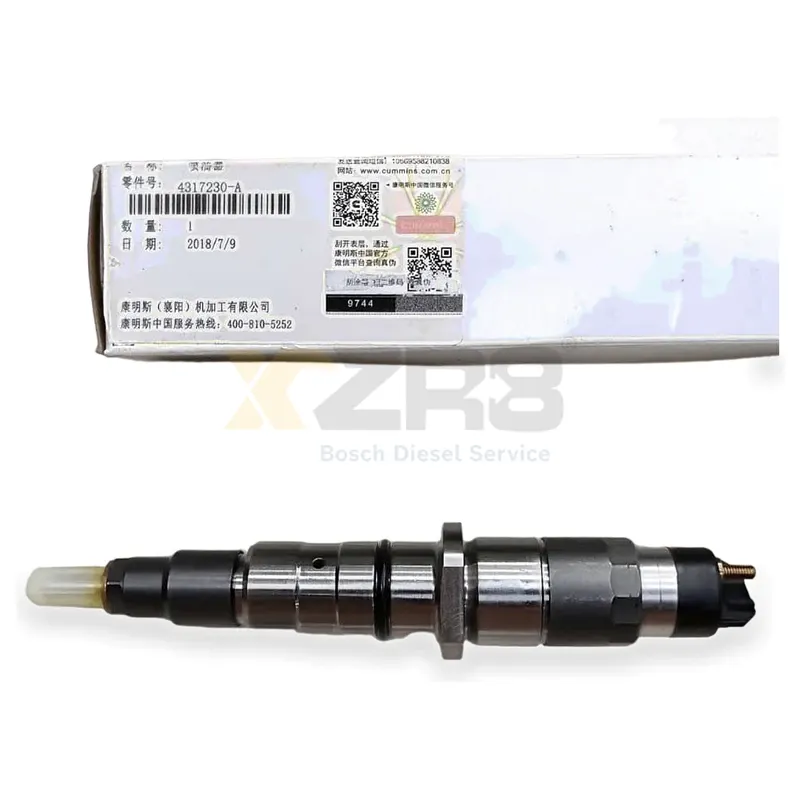 Bosch BOSCH Cummins CUMMINS QSL Injector 4317230 for Komatsu PC300-8 - Image 1