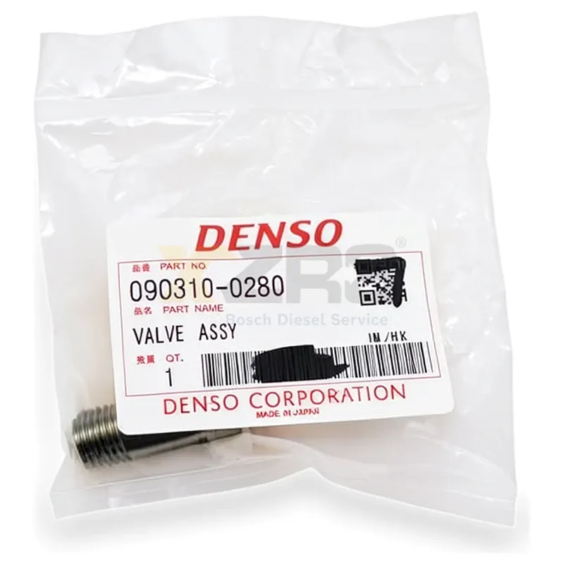 Denso 090310-0280 Conjunto de Válvula de Desbordamento para Bomba de Combustível HP0 com Parafuso de Retorno - Thumbnail 2
