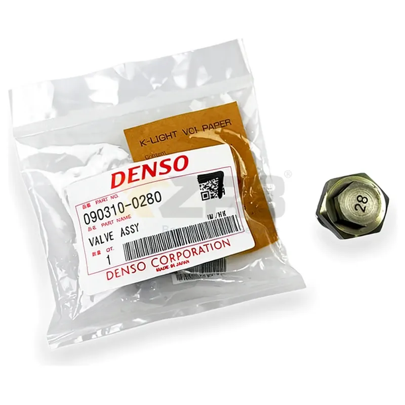 Denso 090310-0280 Conjunto de Válvula de Desbordamento para Bomba de Combustível HP0 com Parafuso de Retorno - Thumbnail 4
