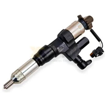 Denso 23670-E0010 Injecteur de rail commun de diesel pour Nissan J08E, Adapté pour l'excavatrice Komatsu 095000-6590/6593